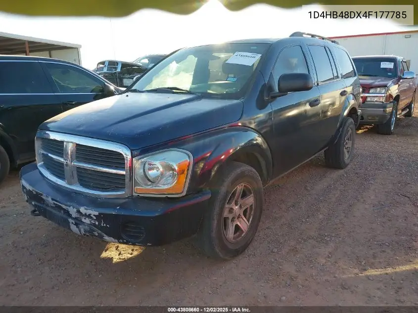 1D4HB48DX4F177785 2004 Dodge Durango Slt
