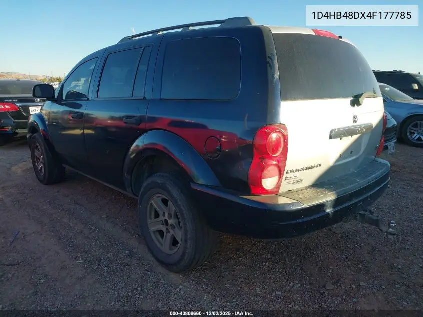 1D4HB48DX4F177785 2004 Dodge Durango Slt