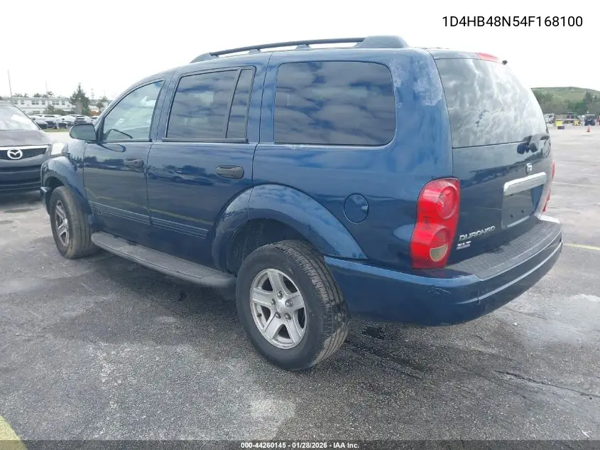 1D4HB48N54F168100 2004 Dodge Durango Slt