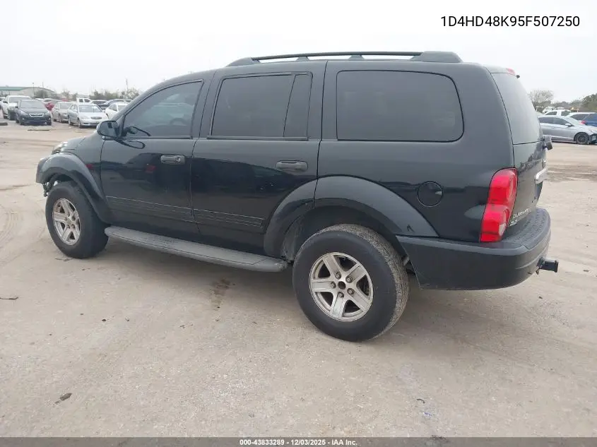 1D4HD48K95F507250 2005 Dodge Durango Slt