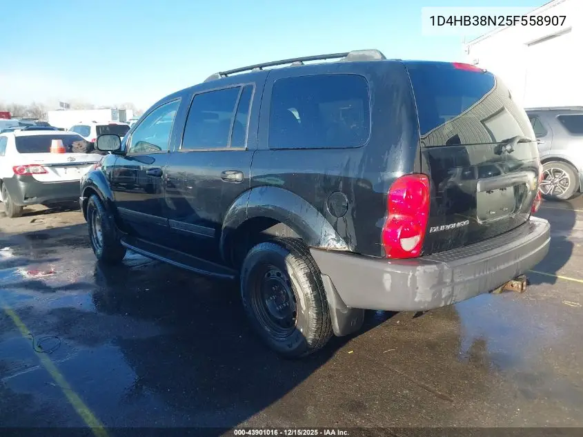 1D4HB38N25F558907 2005 Dodge Durango St