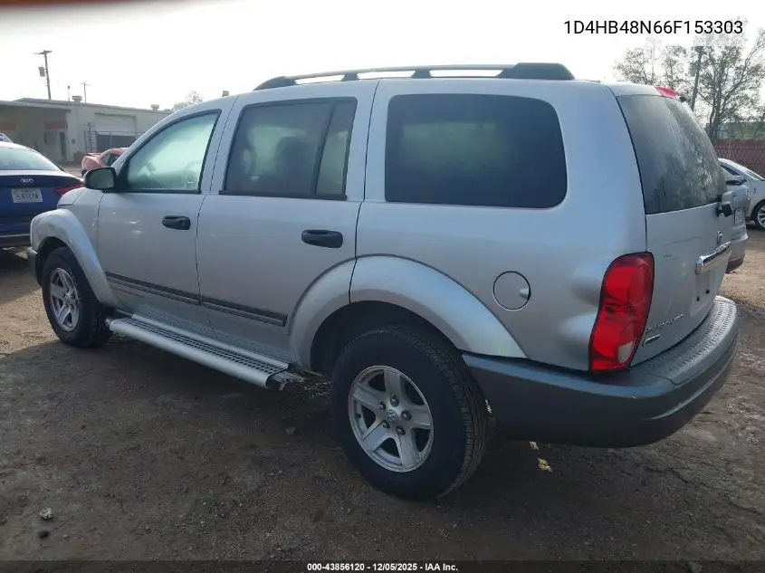 1D4HB48N66F153303 2006 Dodge Durango Slt