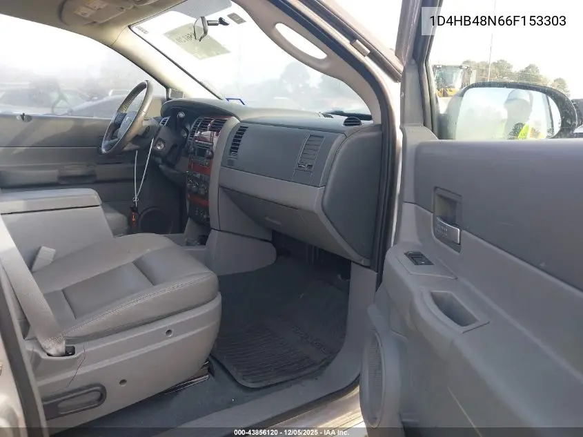 1D4HB48N66F153303 2006 Dodge Durango Slt