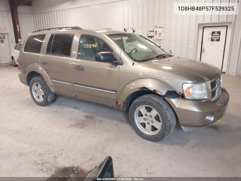 1D8HB48P57F539325 2007 Dodge Durango Slt