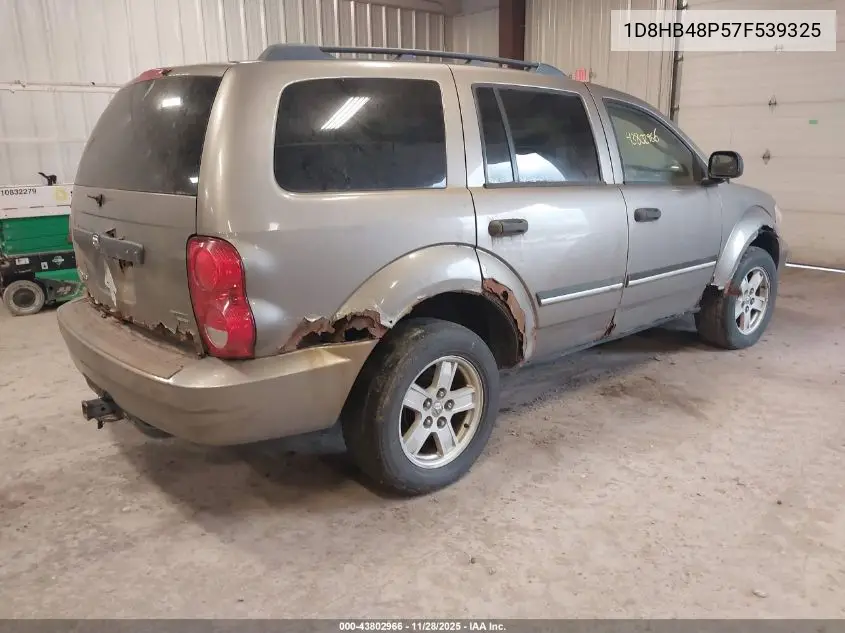 1D8HB48P57F539325 2007 Dodge Durango Slt