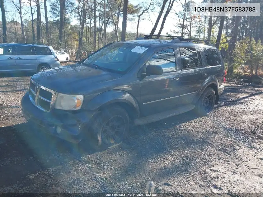 1D8HB48N37F583788 2007 Dodge Durango Slt