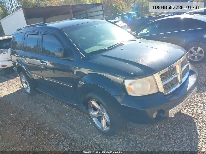 1D8HB58228F101731 2008 Dodge Durango Limited