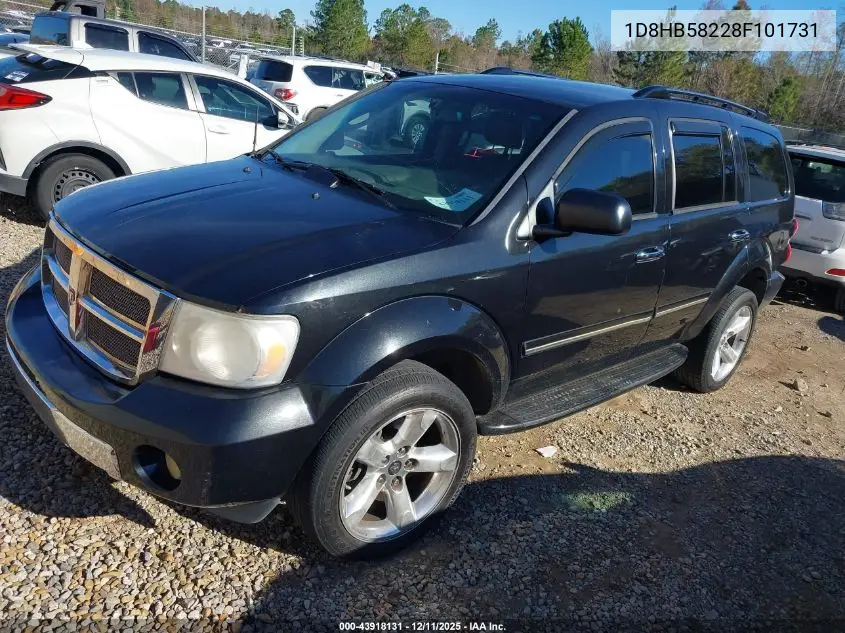 1D8HB58228F101731 2008 Dodge Durango Limited