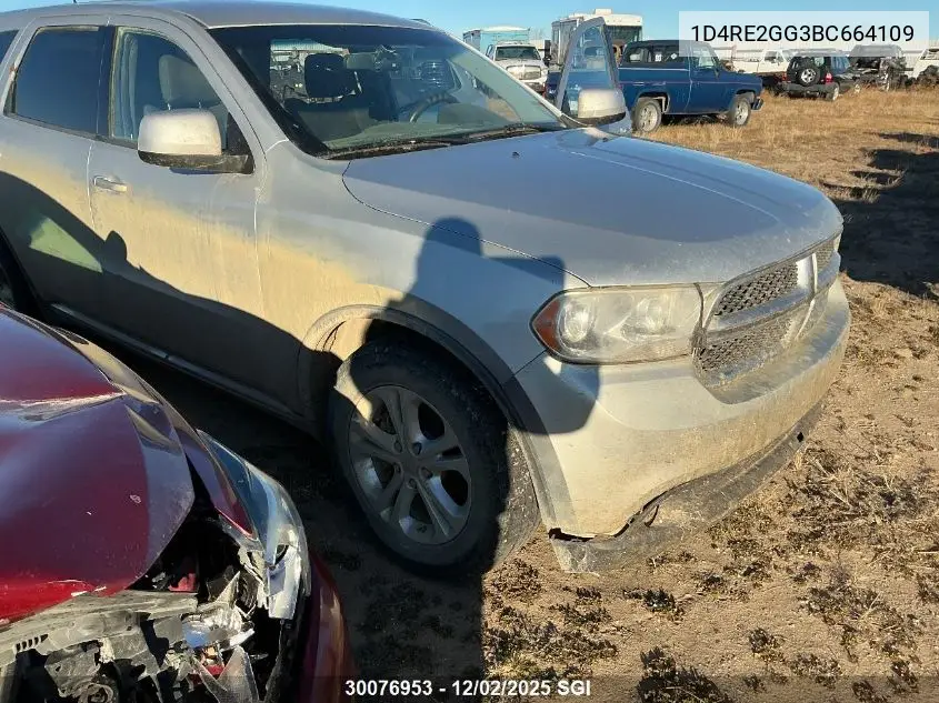 1D4RE2GG3BC664109 2011 Dodge Durango Express
