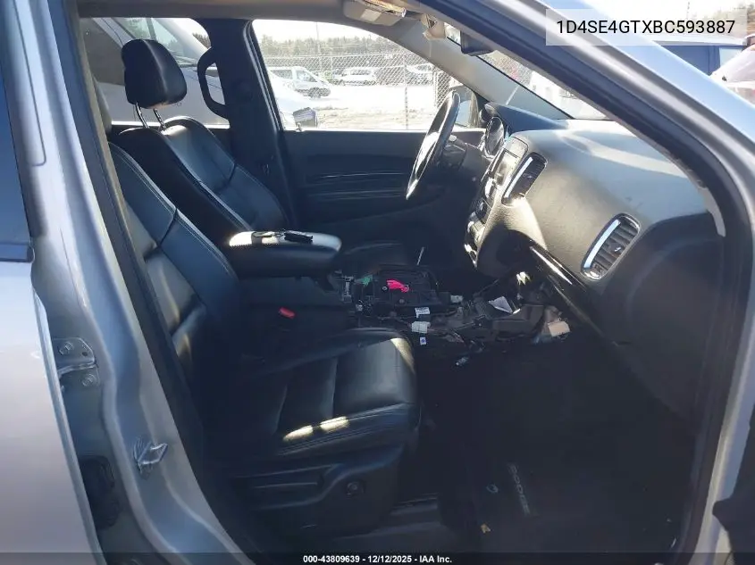 1D4SE4GTXBC593887 2011 Dodge Durango Crew