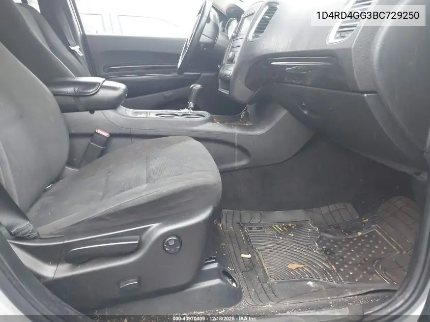1D4RD4GG3BC729250 2011 Dodge Durango Crew