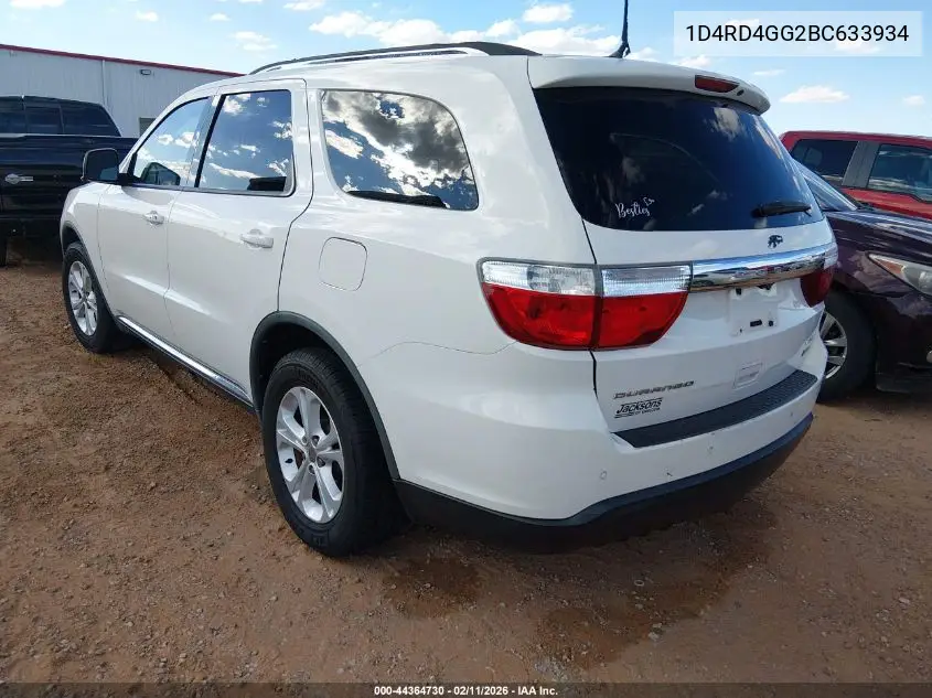 1D4RD4GG2BC633934 2011 Dodge Durango Crew