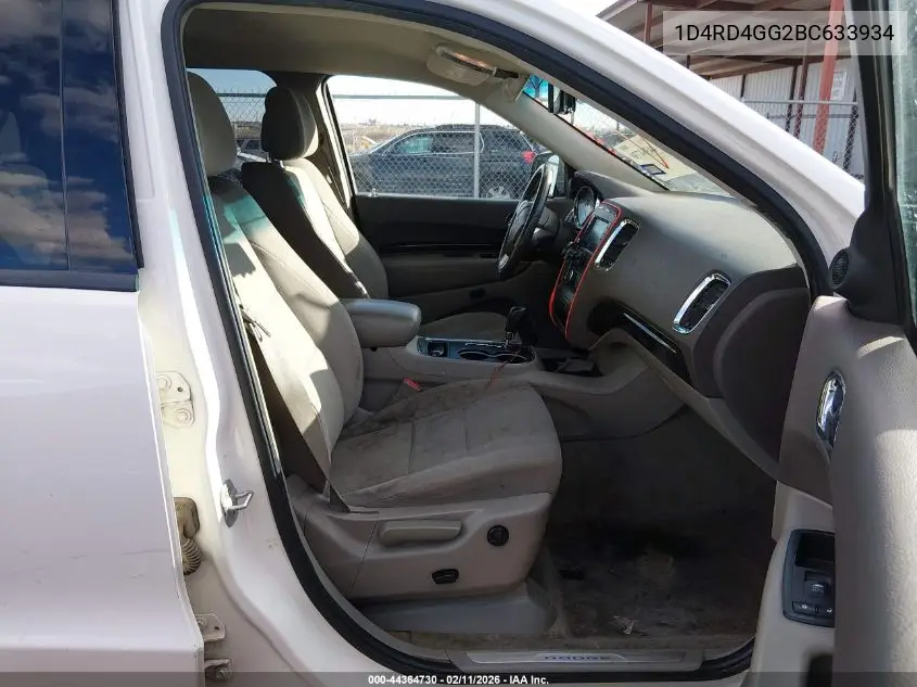 1D4RD4GG2BC633934 2011 Dodge Durango Crew
