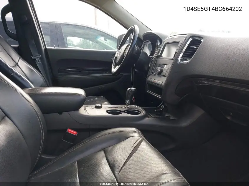 1D4SE5GT4BC664202 2011 Dodge Durango Citadel