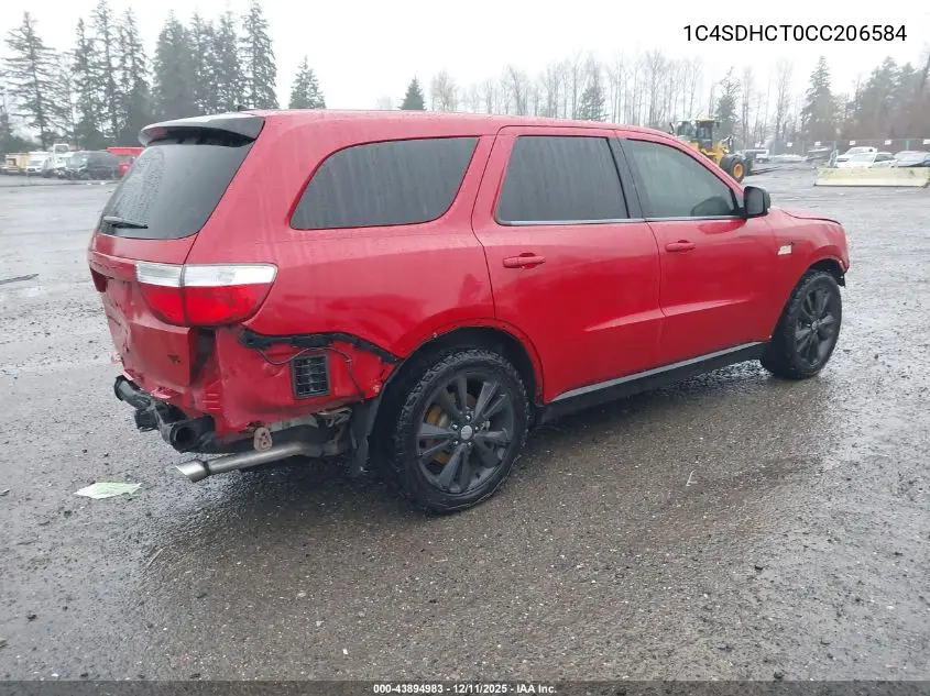 1C4SDHCT0CC206584 2012 Dodge Durango R/T