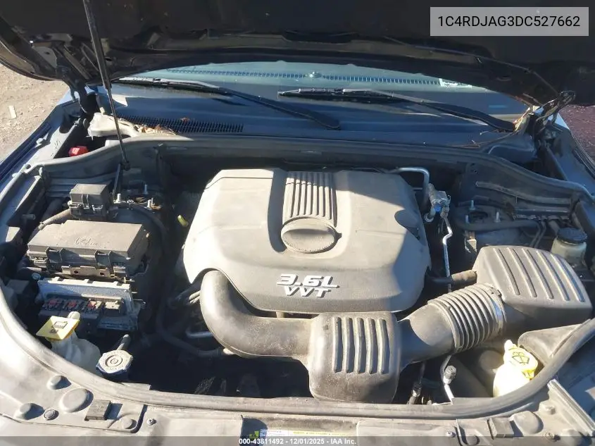 1C4RDJAG3DC527662 2013 Dodge Durango Sxt