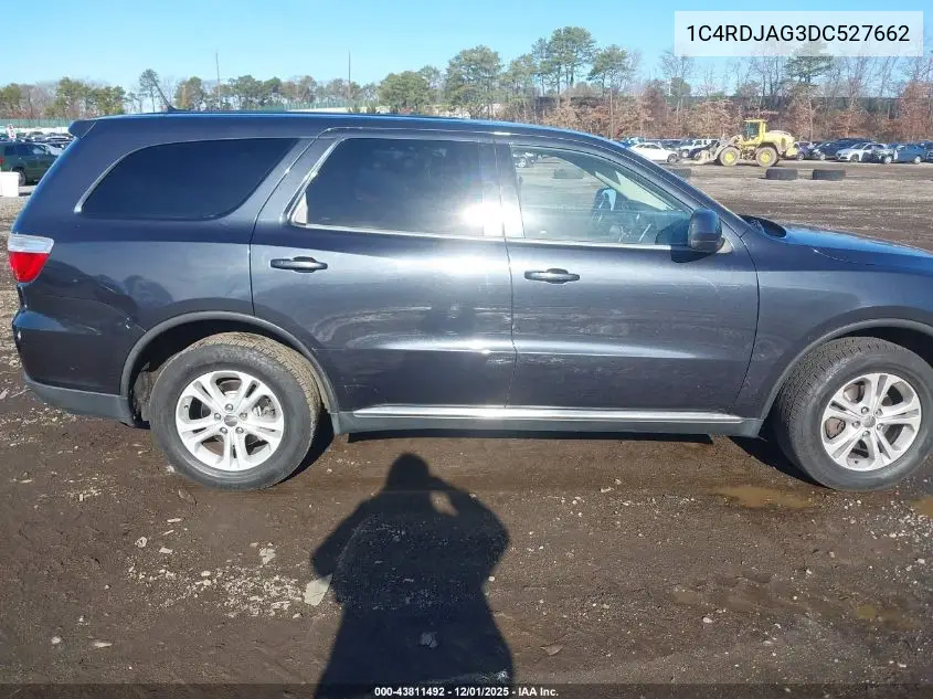 1C4RDJAG3DC527662 2013 Dodge Durango Sxt