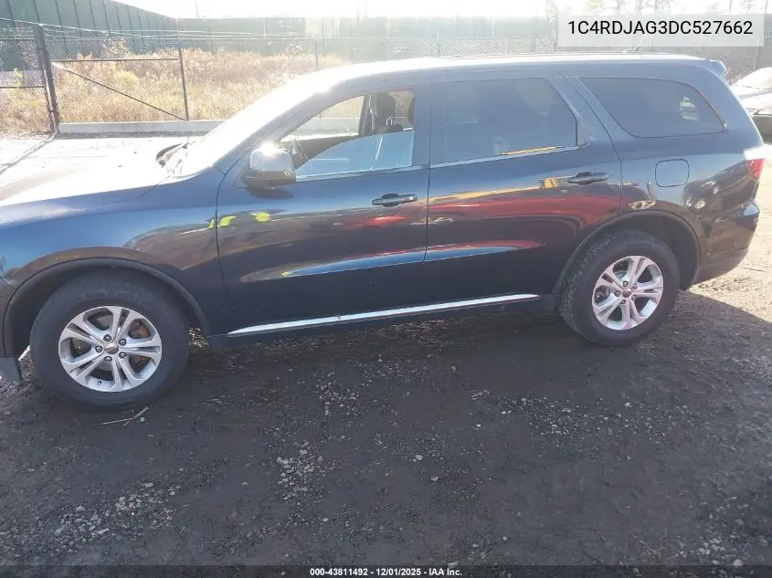 1C4RDJAG3DC527662 2013 Dodge Durango Sxt