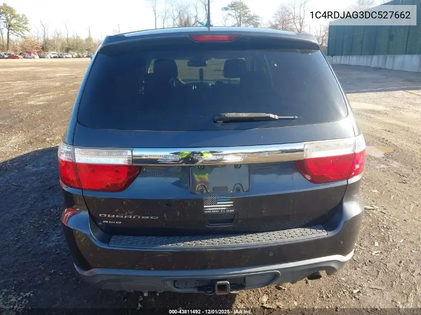 1C4RDJAG3DC527662 2013 Dodge Durango Sxt