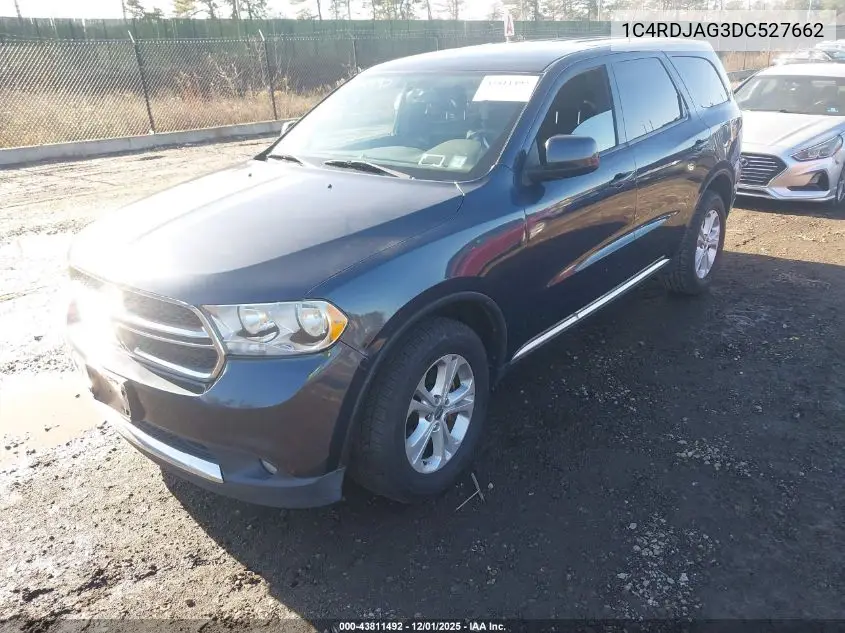 1C4RDJAG3DC527662 2013 Dodge Durango Sxt