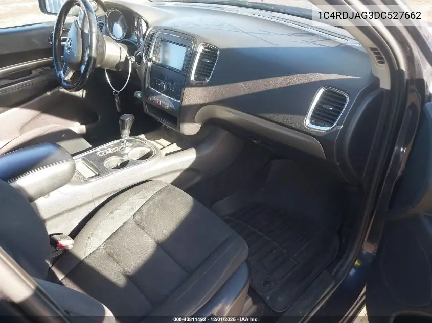 1C4RDJAG3DC527662 2013 Dodge Durango Sxt