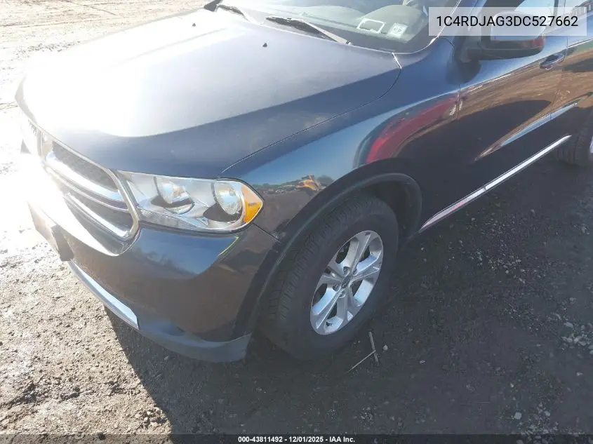 1C4RDJAG3DC527662 2013 Dodge Durango Sxt