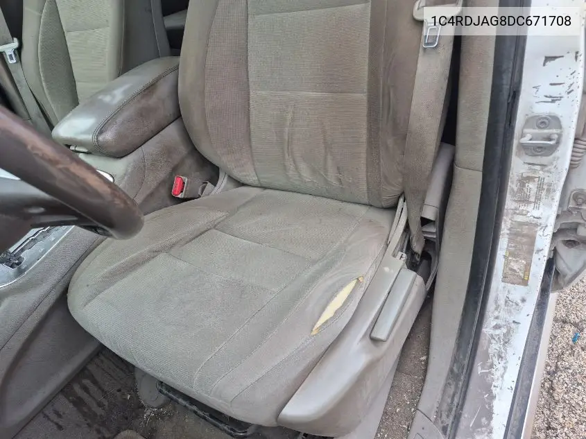 1C4RDJAG8DC671708 2013 Dodge Durango Sxt