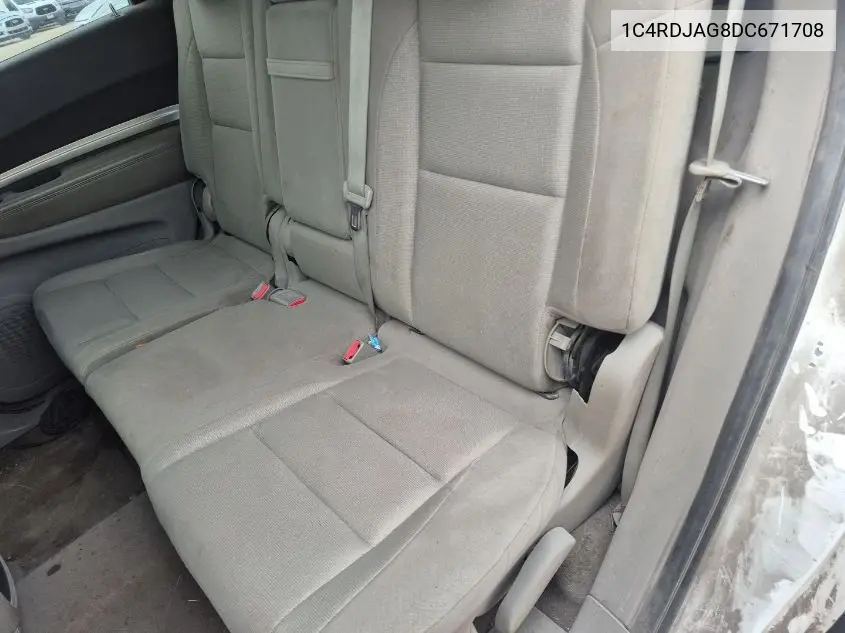 1C4RDJAG8DC671708 2013 Dodge Durango Sxt