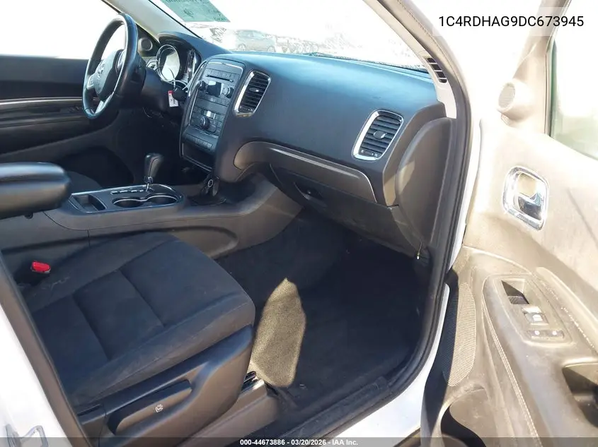 1C4RDHAG9DC673945 2013 Dodge Durango Sxt