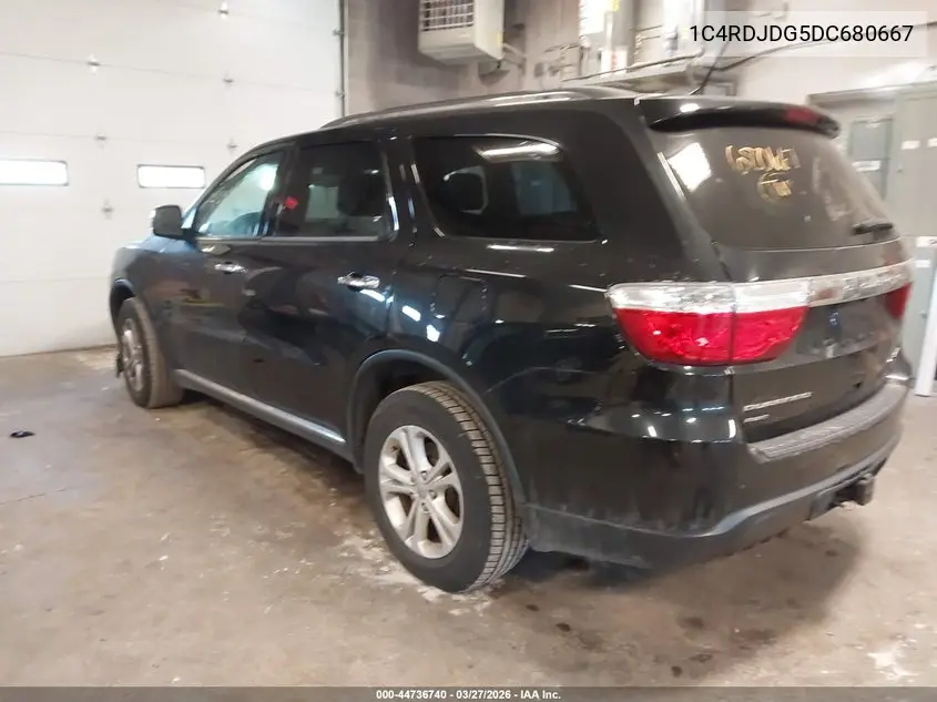 1C4RDJDG5DC680667 2013 Dodge Durango Crew