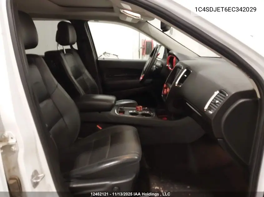 1C4SDJET6EC342029 2014 Dodge Durango Citadel