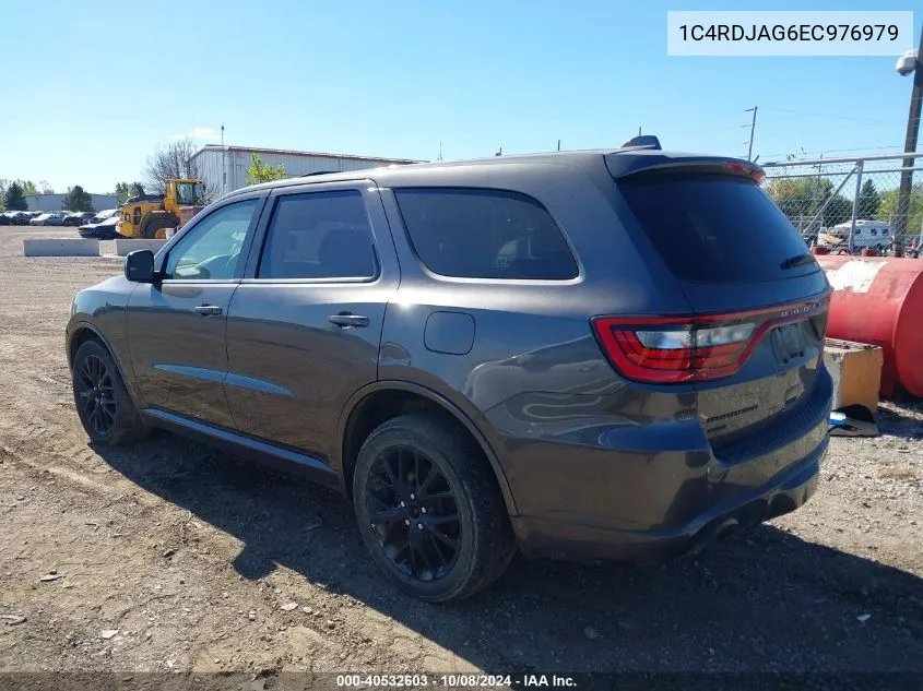 1C4RDJAG6EC976979 2014 Dodge Durango Sxt