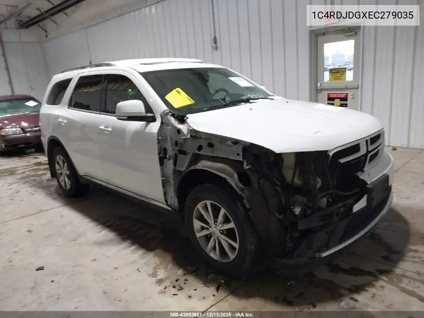 1C4RDJDGXEC279035 2014 Dodge Durango Limited