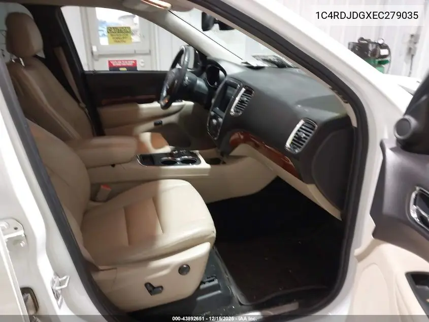 1C4RDJDGXEC279035 2014 Dodge Durango Limited