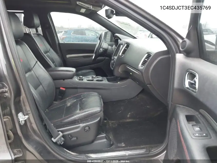 1C4SDJCT3EC435769 2014 Dodge Durango R/T