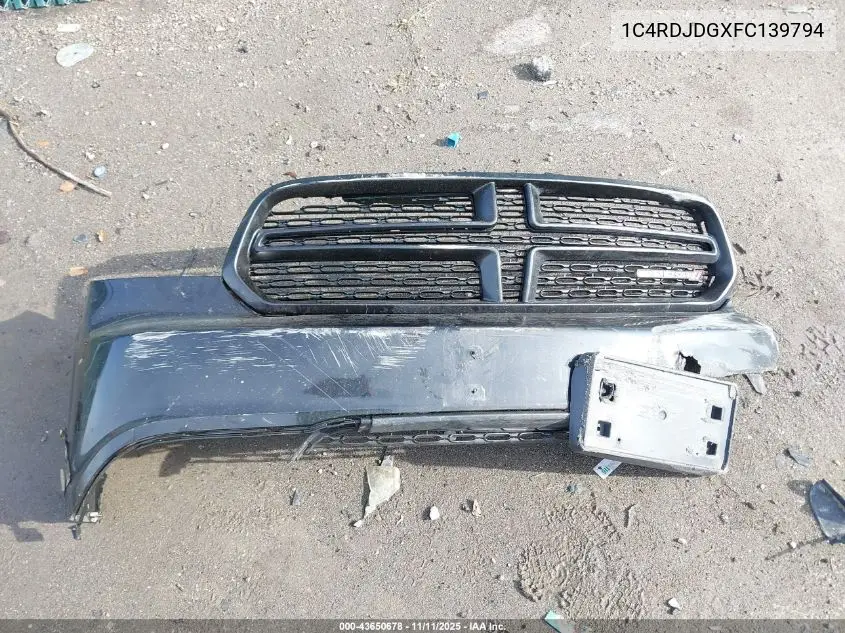 1C4RDJDGXFC139794 2015 Dodge Durango Limited