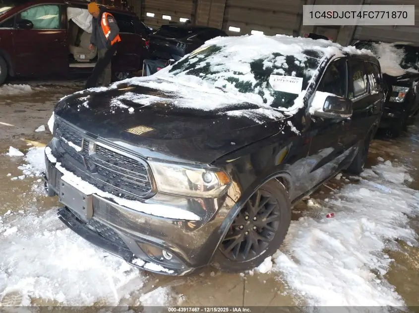 1C4SDJCT4FC771870 2015 Dodge Durango R/T