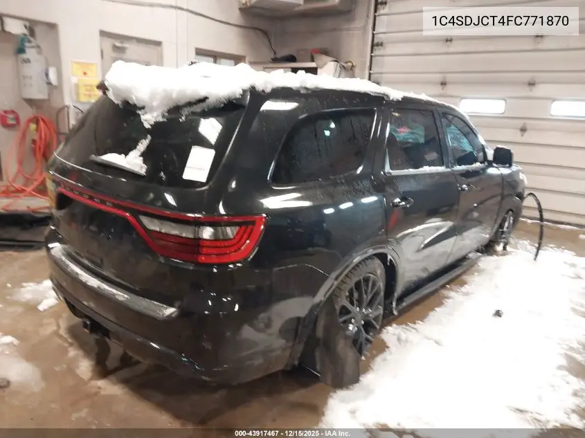 1C4SDJCT4FC771870 2015 Dodge Durango R/T