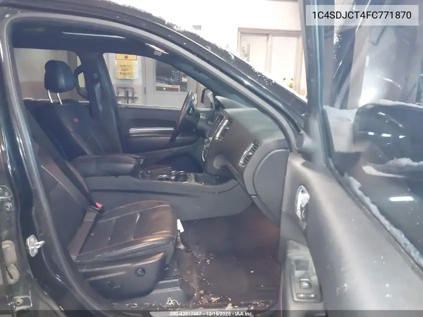 1C4SDJCT4FC771870 2015 Dodge Durango R/T