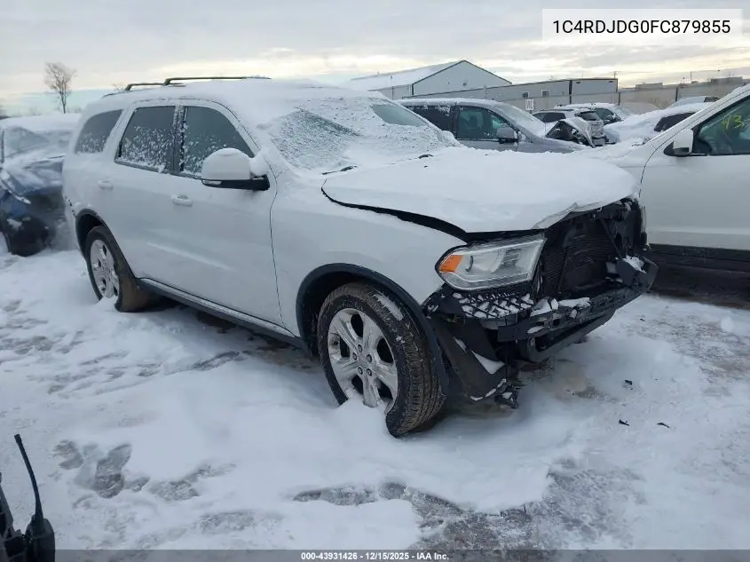 1C4RDJDG0FC879855 2015 Dodge Durango Limited