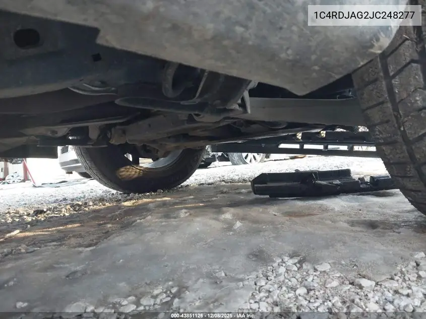 1C4RDJAG2JC248277 2018 Dodge Durango Sxt Awd