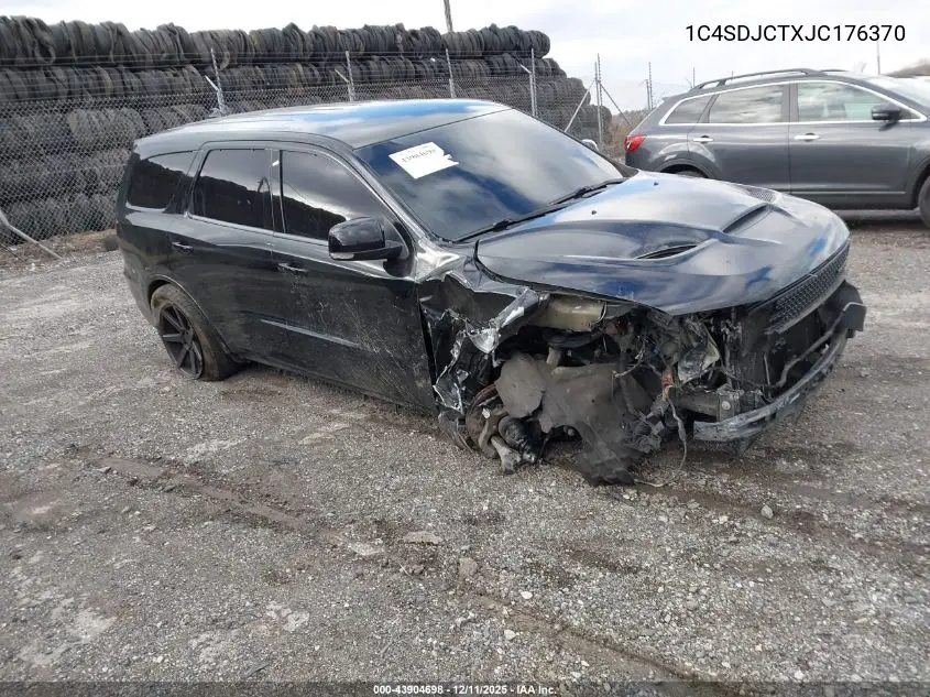 1C4SDJCTXJC176370 2018 Dodge Durango R/T Awd