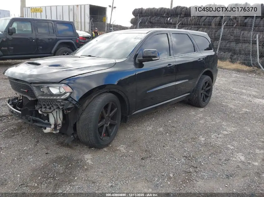 1C4SDJCTXJC176370 2018 Dodge Durango R/T Awd