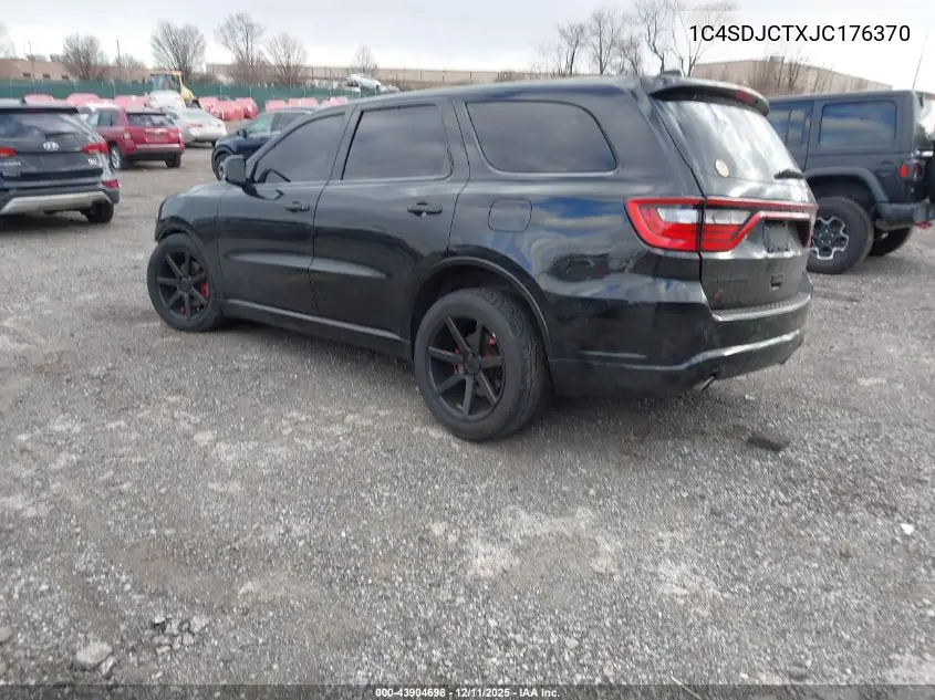 1C4SDJCTXJC176370 2018 Dodge Durango R/T Awd