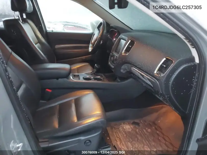 1C4RDJDG6LC257305 2020 Dodge Durango Gt