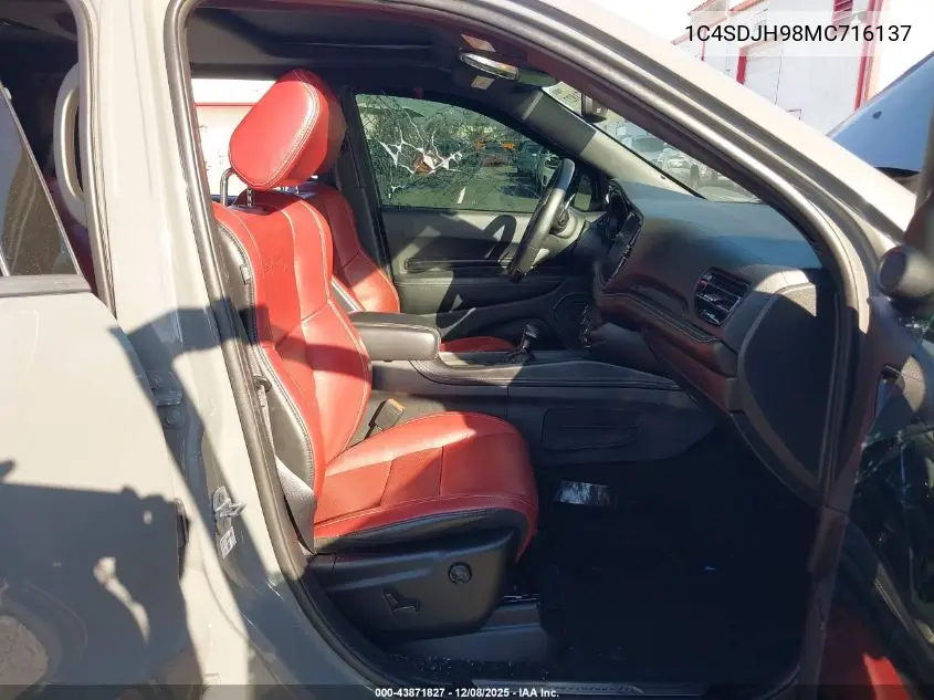 1C4SDJH98MC716137 2021 Dodge Durango Srt Hellcat Awd