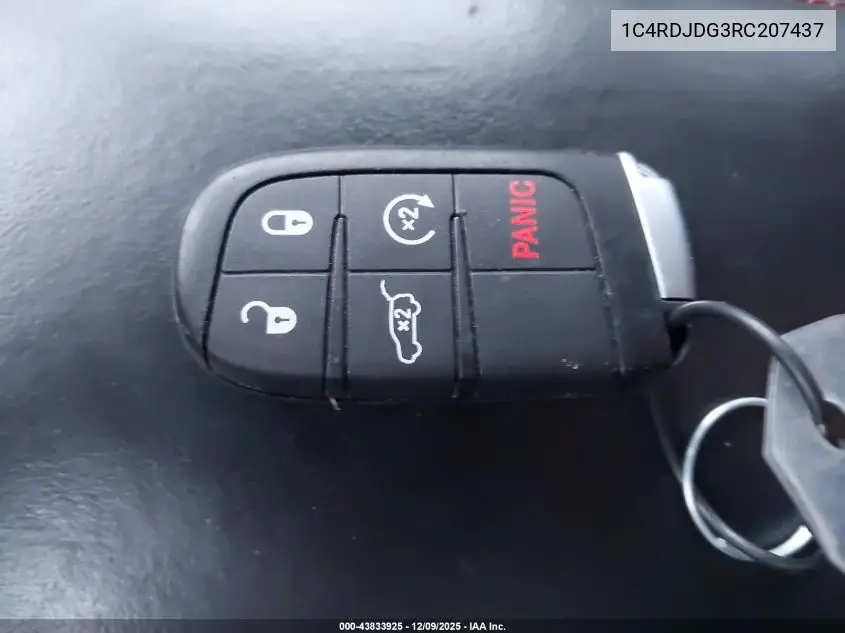 1C4RDJDG3RC207437 2024 Dodge Durango Gt Plus Awd