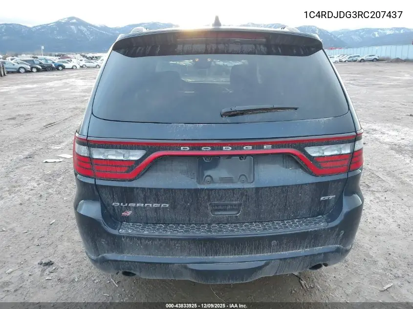 1C4RDJDG3RC207437 2024 Dodge Durango Gt Plus Awd