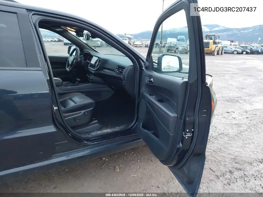1C4RDJDG3RC207437 2024 Dodge Durango Gt Plus Awd