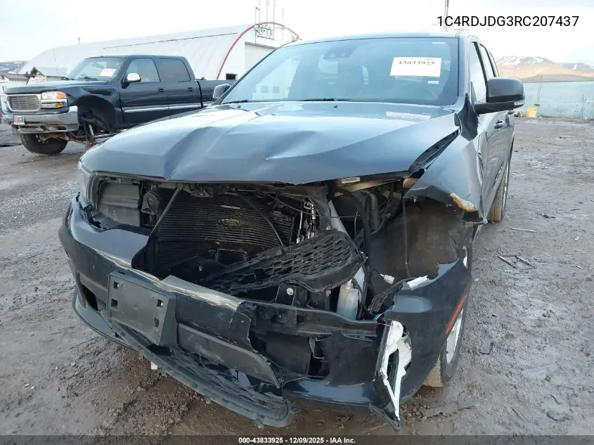 1C4RDJDG3RC207437 2024 Dodge Durango Gt Plus Awd